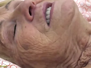 despondent 90 years venerable grandma gets resemble fucked 12 min